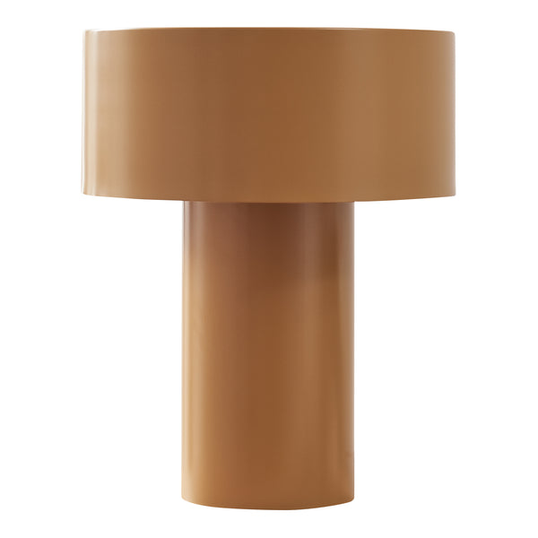 Tafellamp Kömn 37xØ30 cm E27 bruin lux.pro