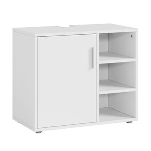 Waskomonderkast Kulaik 51x60x32 cm Wit [en.casa]