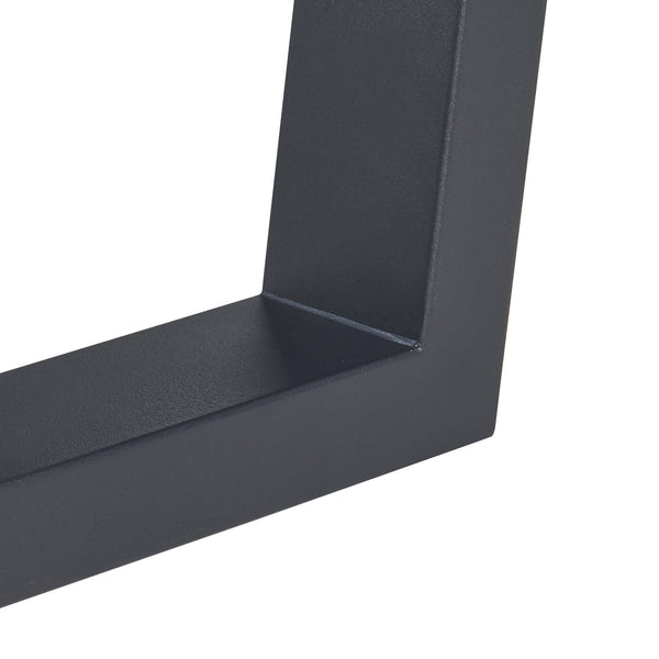 Stalen onderstel Lalling set van 2 tafelpoot zwart [en.casa]