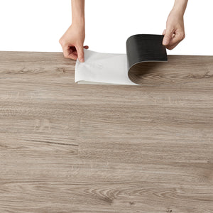 PVC laminaat 0,975 m² zelfklevend voelbare houtstructuur eiken