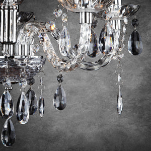 Kroonluchter Elegance 5-armig 5xE14 chroom lux.pro