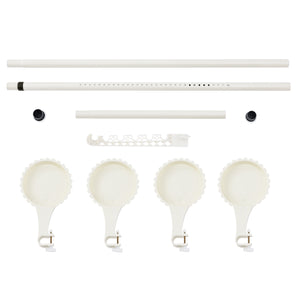 Telescopisch plantenrek - plantenstandaard met schalen