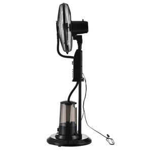 Mist staande ventilator 75W 3,2 liter 125x40x40 cm zwart