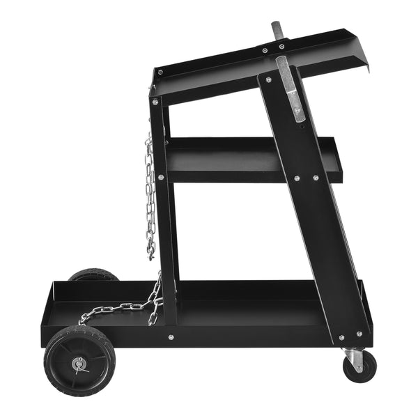 Laswagen lasgereedschap wagen 3 planken 70,4x39x72,5 cm