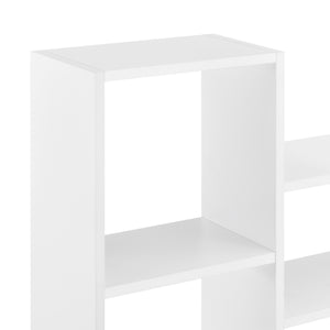Wandplank Lillesand 4 vakken en 2 planken 101x18x60 cm wit