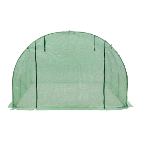 [en.casa] Tuinkas Dornbirn 300x300x200 cm groen