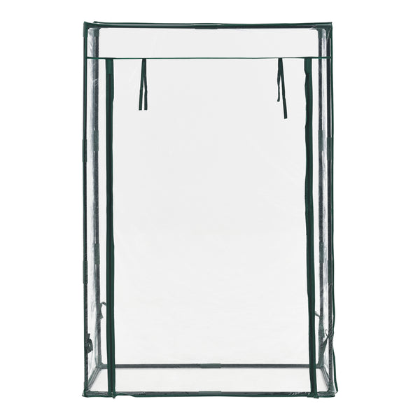 [en.casa] Tuinkas Terzigno kweekkas 100x50x150 cm transparant