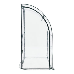 [en.casa] Tuinkas Juta kweekkas 100x200x215 cm transparant