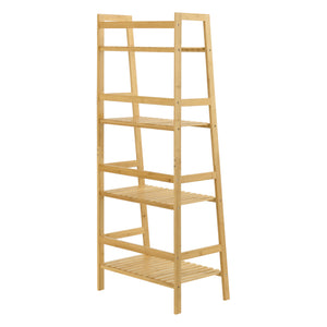 [en.casa] Opbergrek staand Vinje met 4 planken 48x32x123 cm