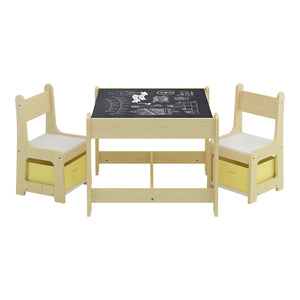 [en.casa] Kindertafel Irixoa met 2 stoelen meerkleurig