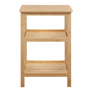 [en.casa] Staand rek Ikerasak bamboe badkamerrek 60x40x40 cm