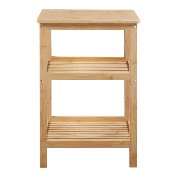 [en.casa] Staand rek Ikerasak bamboe badkamerrek 60x40x40 cm