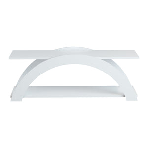 [en.casa] TV meubel Langebæk met plank 45x120x33 cm wit