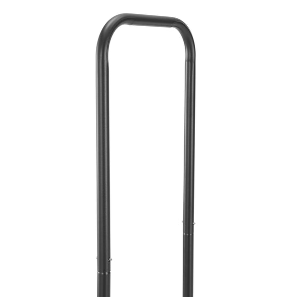 [casa.pro] Metalen brandhout rek houtopslag 124x124x34,5 cm zwart