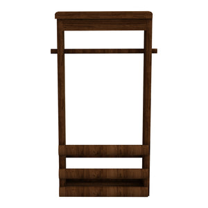 [en.casa] Toiletpapierhouder Thyborøn 62x30x14 cm houtkleurig donker