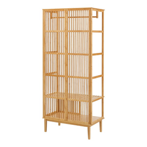 [en.casa] Halmeubel Vemb 185x80x45 cm bamboe