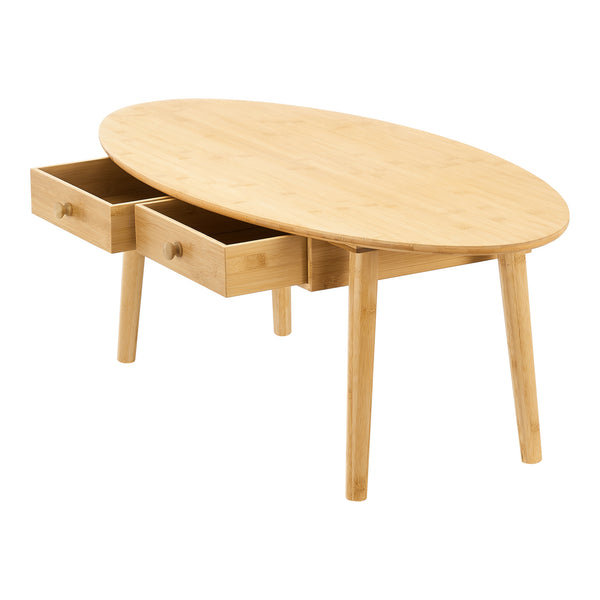 [en.casa] Salontafel Harboøre 37x100x48 cm bamboe