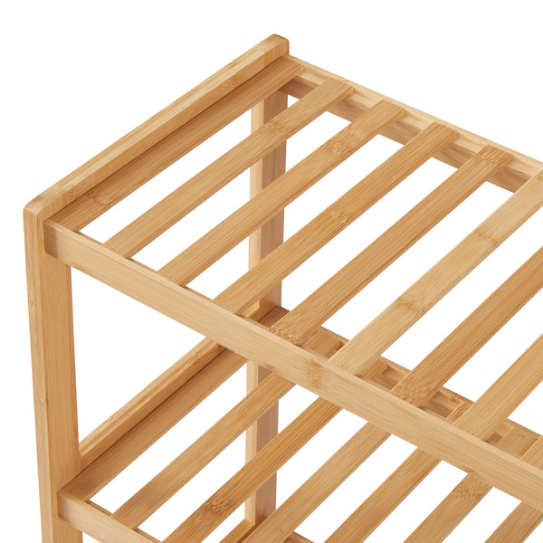 [en.casa] Schoenenrek Dammfleth 55x67,5x27 cm bamboe