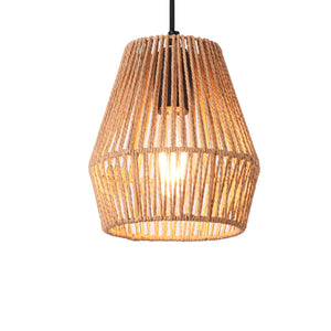 lux.pro Hanglamp Liverpool 160x18 cm zwart en beige E27