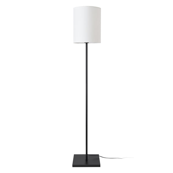 lux.pro Staande lamp Solna vloerlamp 157,5 cm zwart en wit E27