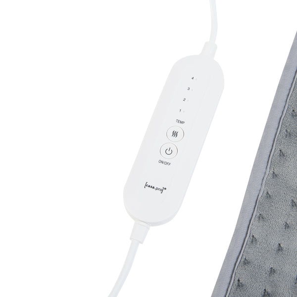 [en.casa] Elektrisch warmtekussen Bella 40x30 cm 80W grijs