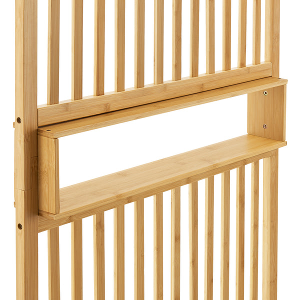 Kamerscherm Fron scheidingswand 197x75,5x40 cm bamboe [en.casa]