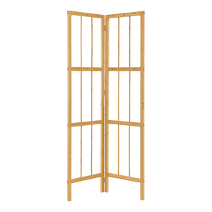 Wandkapstok Hyllestad opvouwbaar 165,5x90x8 cm bamboe [en.casa]