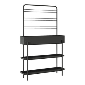 Plantenrek Aalsmeer met verhoogde plantenbak zwart casa.pro