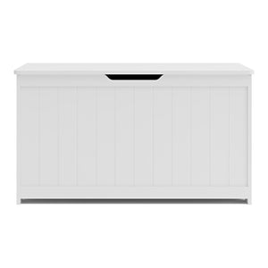 Speelgoedkist Podek opbergkist 80x40x44,5 cm wit [en.casa]
