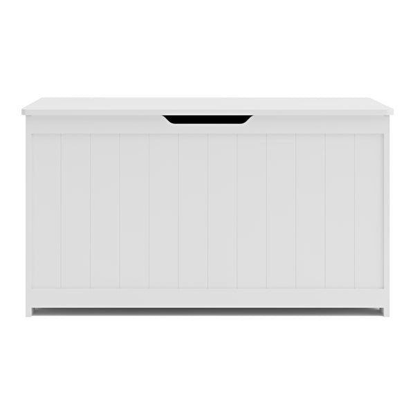 Speelgoedkist Podek opbergkist 80x40x44,5 cm wit [en.casa]