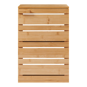 Badkamerkast Epind wandkast bamboe 50x33x20 cm naturel [en.casa]