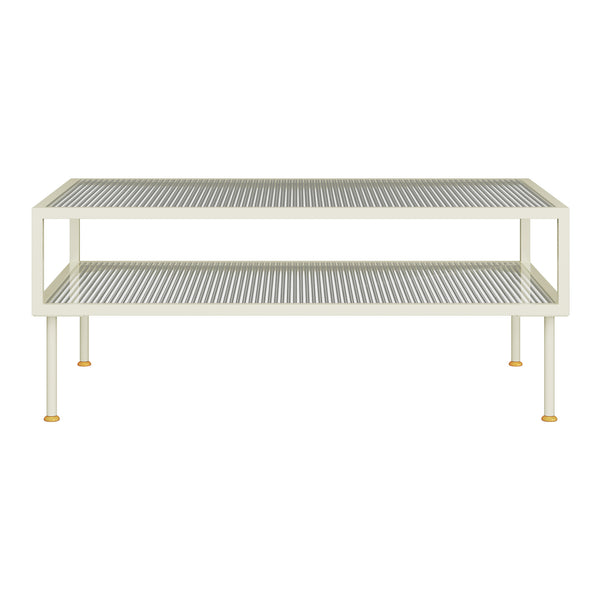 Salontafel Lindau 100x50x46 cm cremewit [en.casa]