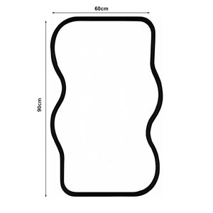 Wandspiegel Bellerirnu 90x60 cm sonoma eikenkleurig [en.casa]