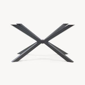Tafelonderstel Bemeenel 120x75x72 cm zwart [en.casa]
