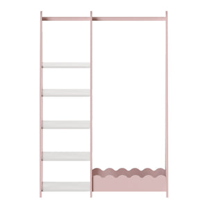 Kinderrek Vestnes 114x77x30 cm wit [en.casa]