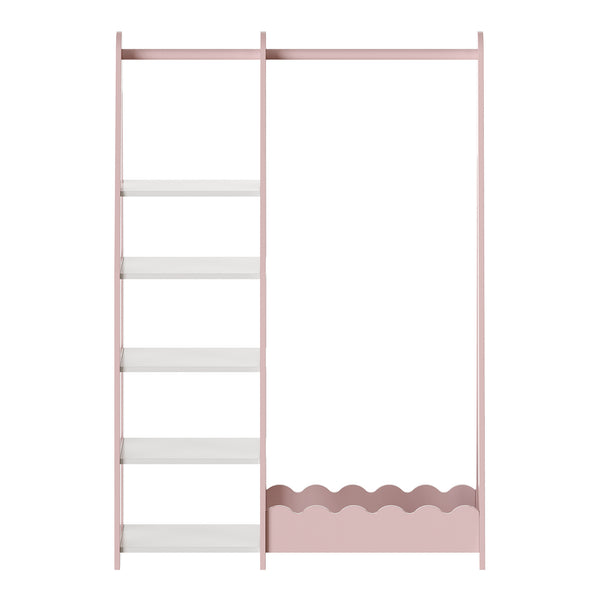 Kinderrek Vestnes 114x77x30 cm wit [en.casa]