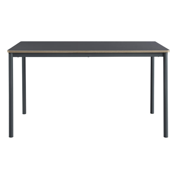 Eetkamerset Lindesberg 5-delig met 140x80 cm [en.casa]