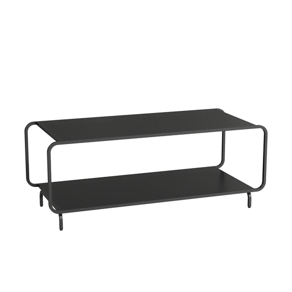 Salontafel Færder 115x50x45 cm zwart [en.c