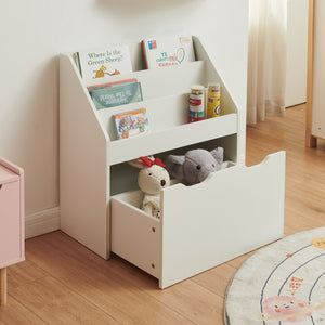 Kinderrek Sirlstalo 70x63x30 cm Wit [en.casa]