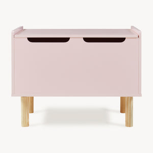 Speelgoedkist Virer 60x40x45 cm Roze [en.casa]