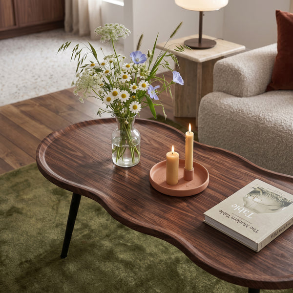 Salontafel Ken 100 x 60 x 47 cm walnootlook [en.casa]