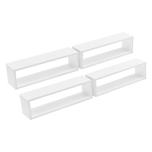 Wandplank Fagernes set van 4 59x14,5x17 cm - 3 varianten