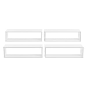 Wandplank Fagernes set van 4 59x14,5x17 cm - 3 varianten