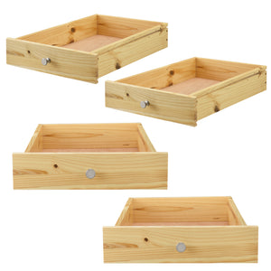 [en.casa]® Lade voor pallet meubel - verschillende kleuren