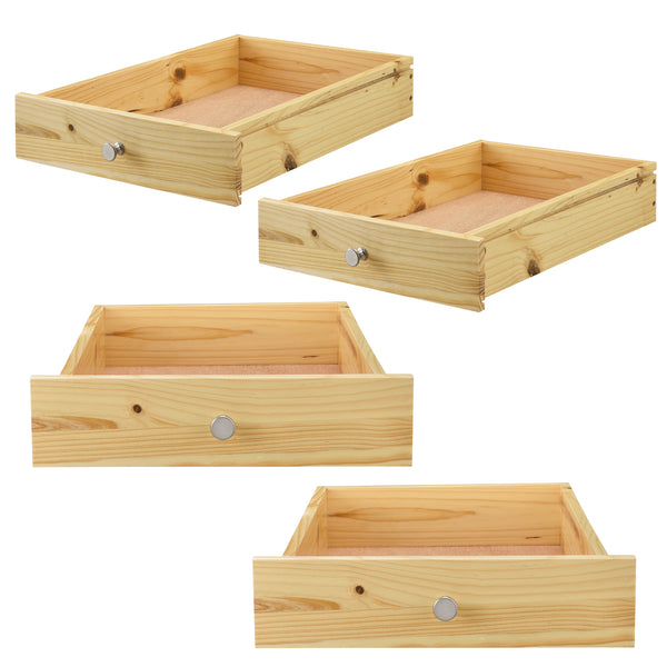 [en.casa]® Lade voor pallet meubel - verschillende kleuren