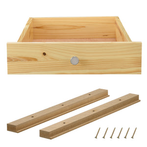 [en.casa]® Lade voor pallet meubel - verschillende kleuren