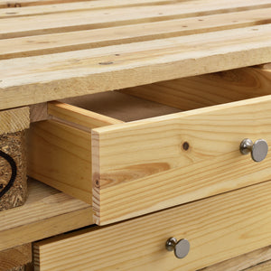 [en.casa]® Lade voor pallet meubel - verschillende kleuren