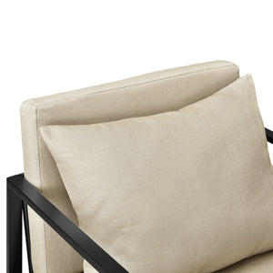 Design fauteuil met kussens 70x60x60 cm set van 2 - 2 varianten