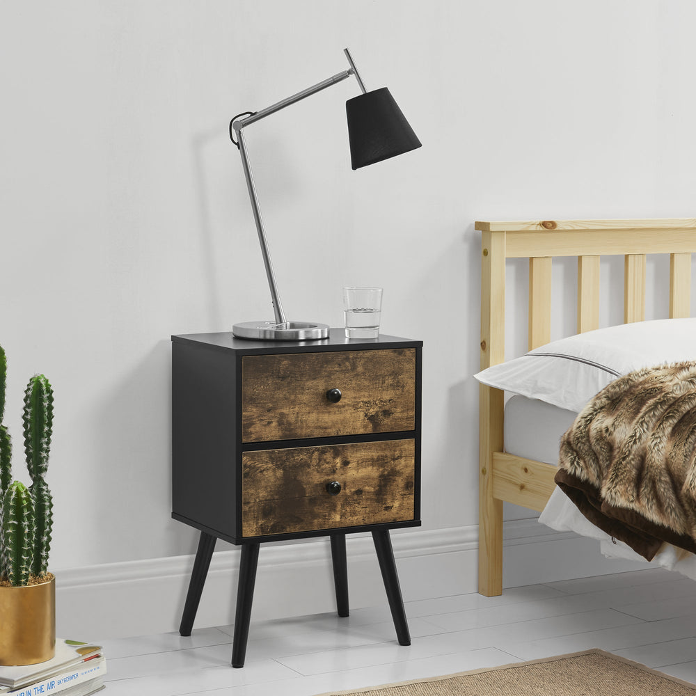 Bijzettafel in retrodesign [en.casa] - premiumXL