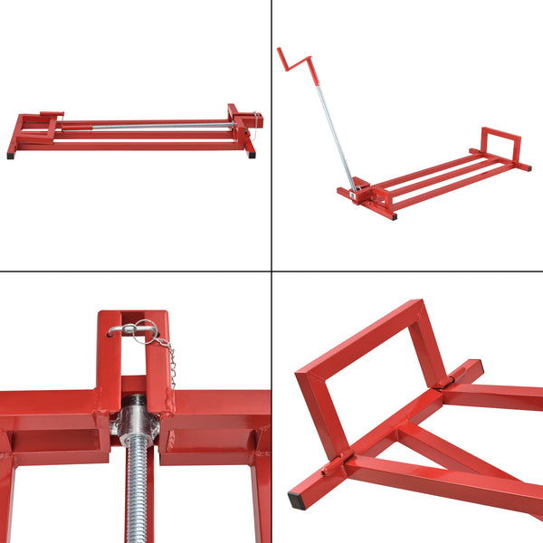 Grasmaaierlift lift voor zitmaaier tot 400 kg 115x51x12,5-91 cm